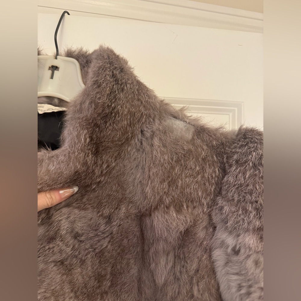 Vintage Ada Rabbit Fur Jacket - Picture 5 of 8